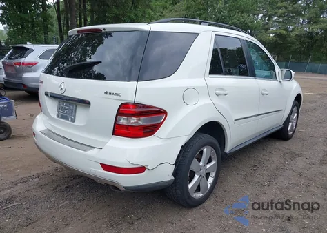 2010 Mercedes-Benz Ml 350 4Matic из США, поврежденный, VIN 4JGBB8GB8AA616190